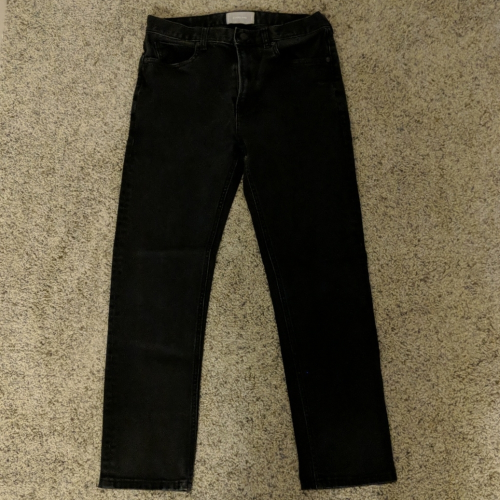 Everlane Modern Boyfriend Jean black, 28
